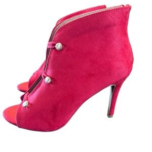 Journee Collection Brecklin Bootie Red Size 8.5